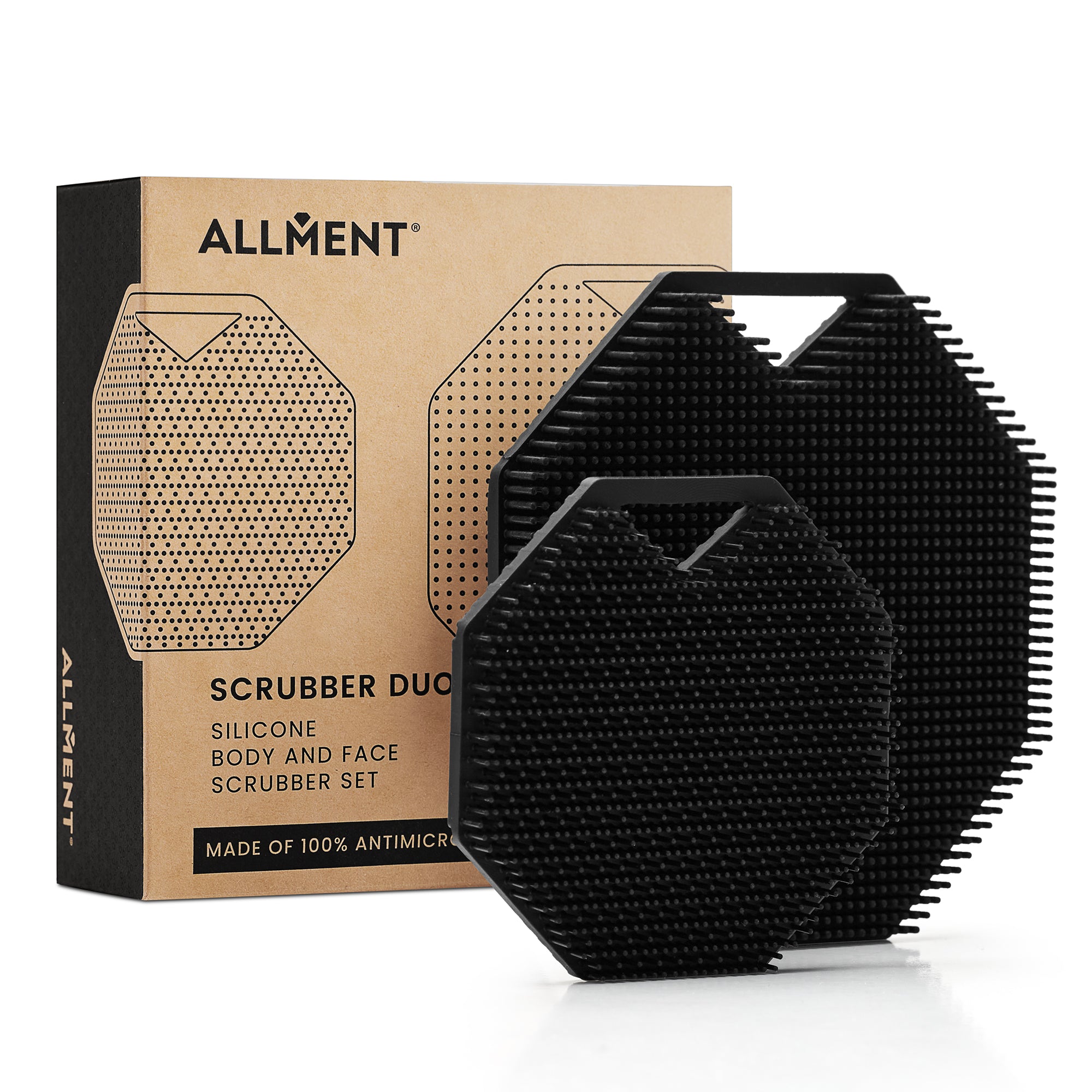 SCRUBBER DUO | Body and Face Scrubber Set